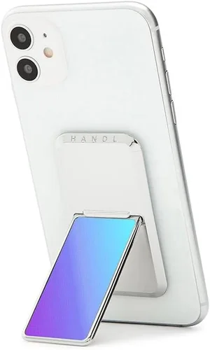 Vista 3 de HANDL New York - Azul y Morado Iridiscente - HandLstick x POPL Grip y Soporte para Smartphone