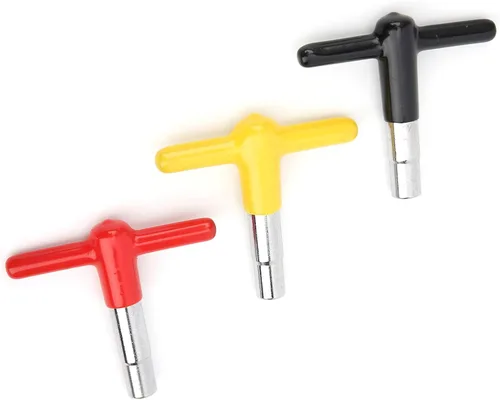 Vista 6 de Mxzzand Llave de tambor para afinador de tambor, ligera, simple para principiantes de tambor
