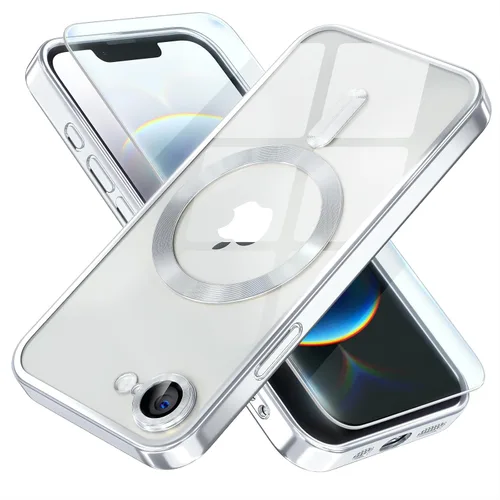 Vista 99 de Misea Funda magnética para iPhone 14 compatible con MagSafe [nunca amarillenta] [protección contra caídas de grado militar] protector completo