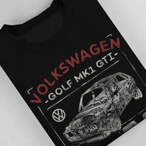 Vista 4 de Volkswagen Golf MK1 GTI Owners Manual Sudadera para mujer