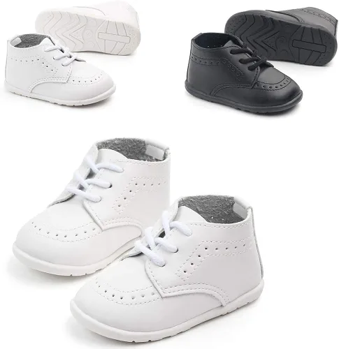 Vista 2 de Quernn Mocasines de bebé para niños y niñas prewalker mocasín zapatos de cuna