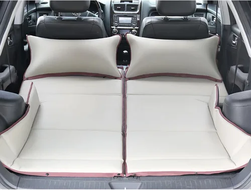 Vista 8 de Colchón no inflable para SUV, almohadilla para dormir para acampar o tienda de campaña, con almohada inflable utilizada para asiento trasero