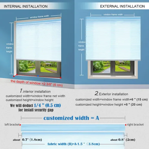 Vista 6 de TIPIACE - Persianas motorizadas Shangri-la compatibles con Alexa (blanco-Z601) Motorized Design with Remote & Alexa Voice Control, 60% blackout