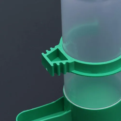 Vista 9 de Yardwe 5 unidades de comedero de pájaros con clip de agua potable automático con aspersor de agua potable para pájaros, para loros, cacatúas
