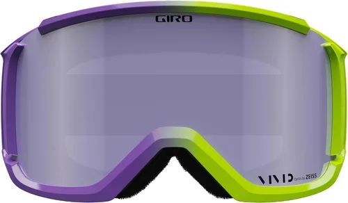Vista 3 de Giro Revolt Gafas de esquí – Gafas de snowboard para hombres, mujeres y jóvenes con 1 lente VIVID y 1 transparente – Antivaho – OTG