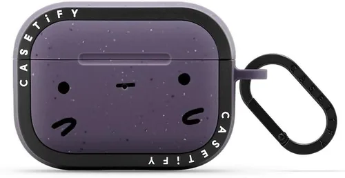 Vista 23 de CASETiFY Bounce Airpods Pro (1ª/2.ª generación) - Funda con anillo, negro Kingsnake - carbón mate