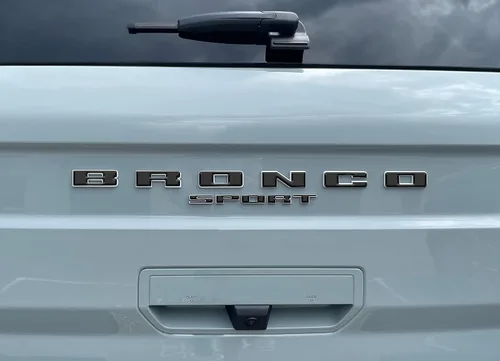 Vista 9 de Superposiciones de letras para portón elevador trasero, compatibles con Bronco Sport 2021-2026