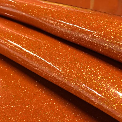 Vista 8 de Tela de vinilo brillante, hojas de piel sintética con purpurina suave, material brillante, ideal para hacer bolsas de tapicería, lazos para el pelo