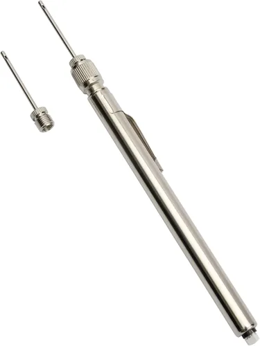 Vista 4 de Agujas de bomba de bola de bolsillo – Paquete de 3 – Agujas de aire extra para bomba de bola de tamaño de bolsillo – Pin de bomba de bola