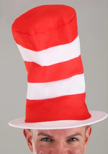 Vista 11 de Sombrero de Disfraz de Cat in the Hat para Adultos Multicolor