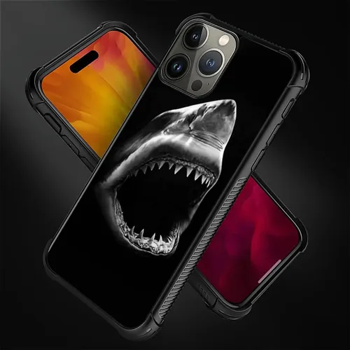 Vista 786 de Funda compatible con iPhone 15, diseño de elefantes africanos, diseño increíble a prueba de golpes, antiarañazos, carcasa trasera de policarbonato
