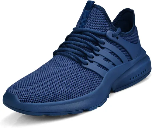 Vista 2 de tenis para hombre, antideslizantes, resistentes al deslizamiento, de punto.