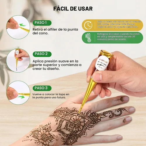 Vista 6 de Conos 100% para el cabello, pasta de cabello lista para usar, fácil de usar, perfecto para teñir el cabello, paquete de 6 unidades (E01 negro)