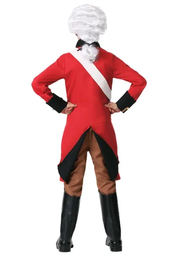 Vista 2 de Disfraz de abrigo rojo británico infantil Multicolor