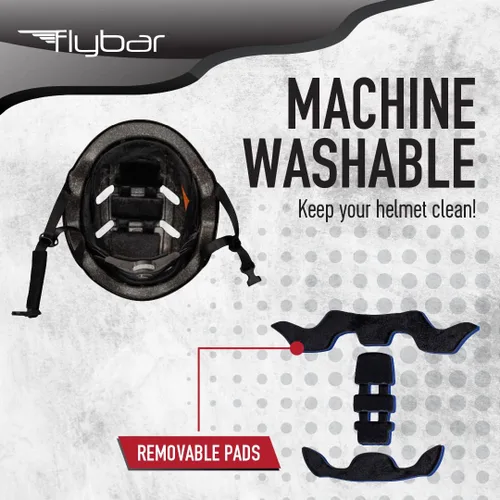 Vista 6 de Casco de bicicleta Flybar - Multideporte, certificado dual, ajustable, ligero, para skateboard, patinaje, pogo, scooter eléctrico, snowboard
