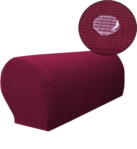 Vista 12 de Fundas repelentes al agua para reposabrazos de sofá, tela elástica de elastano, antideslizante, protector de muebles, fundas para sillón reclinable