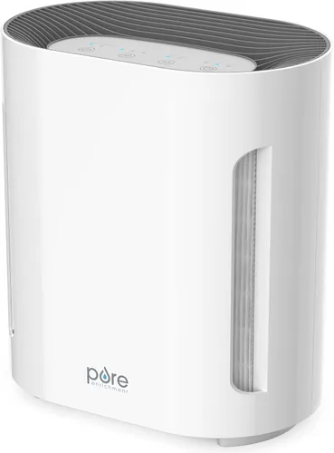 Vista 10 de Pure Enrichment PureZone - Purificador de aire para dormitorio y sala de estar, filtración de 4 etapas y luz UV-C, el filtro HEPA H13 ayuda a