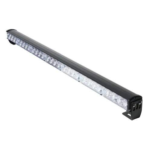 Vista 5 de DIYAH 28 LED 31.5 "Advertencia de emergencia Tráfico Advisor Vehículo Barra de luz estroboscópica (ámbar/blanco)
