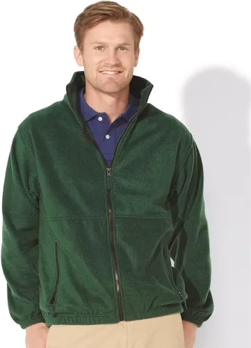 Vista 4 de Chaqueta de forro polar con cremallera completa (3061), Negro