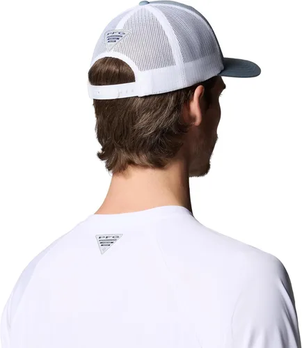 Vista 170 de Columbia Gorra de bola de malla Bandera antigua de malva/blanco/pescado