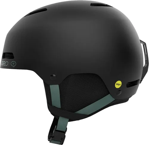 Vista 41 de Giro Ledge MIPS - Casco de nieve (Combo) Matte Trail Green - Polvo de nube verde
