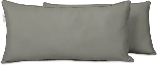 Vista 74 de Funda de almohada lumbar de tela de poliéster para interiores y exteriores, impermeable, rectangular, para todo tipo de clima, para muebles