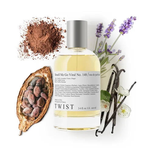 Vista 67 de Twist - Addicted No. 3 - Eau De Parfum inspirado en Y. Black Opium, Perfume de larga duración para mujer, Ámbar y Vainilla, Vegano, Ingredientes