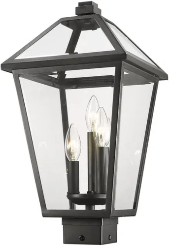 Vista 2 de Z-Lite Accesorio de montaje de poste exterior de 3 luces 579PHBS-ORB