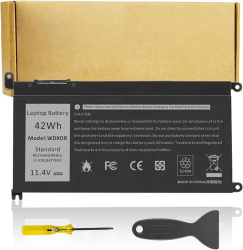 Vista 11 de Futurebatt Nueva batería de repuesto para Dell DJ1J0 451-BBZL PGFX4 ONFOH DJ1JO, para Dell Latitude 12 7000 7280 7480 Series [42Wh 11.4V]