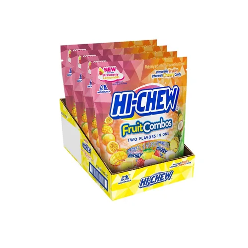 Vista 23 de HI-CHEW Mezcla Superfruit, 3.17 oz, 6 piezas, sin gluten, elaborada con sabores de frutas naturales y artificiales
