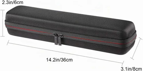 Vista 3 de Faylapa - Estuche rígido de viaje para alisador de cabello, color negro