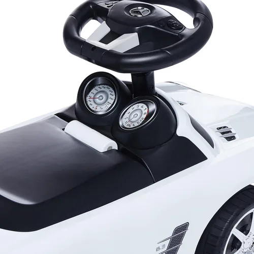 Vista 3 de Mejores coches de paseo Mercedes Benz, coche para empujar, blanco
