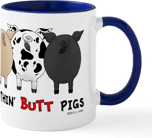 Vista 50 de CafePress Black Sheep Mug Taza de café de cerámica de 11 oz (11.0 fl oz)