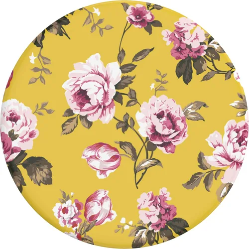 Vista 2 de PopSockets: PopGrip con tapa intercambiable para teléfonos y tabletas - English Rose