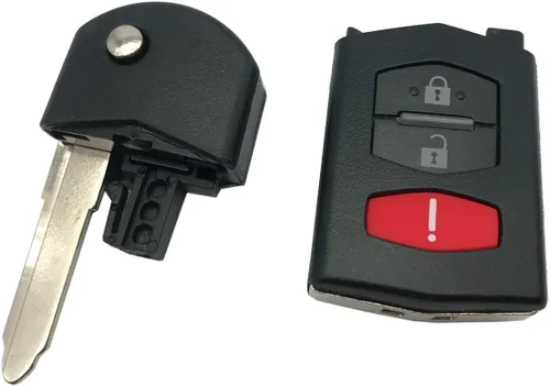 Vista 6 de Carcasa para llavero Mazda CX5 CX7 RX8 CX9 MX5 sin llave remota entrada remota de automóvil (1)