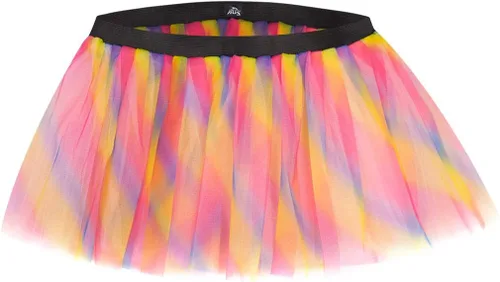 Vista 7 de Gone For a Run Tutu Skirt for Women - Fluffy Tulle - Running Costume Negro