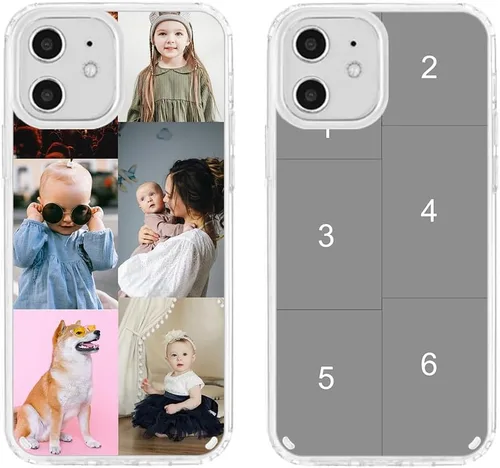 Vista 375 de Funda de teléfono personalizada para Apple iPhone 8 Plus iPhone 7 Plus, personalizada con foto, imagen, texto, imagen, diseño de imagen