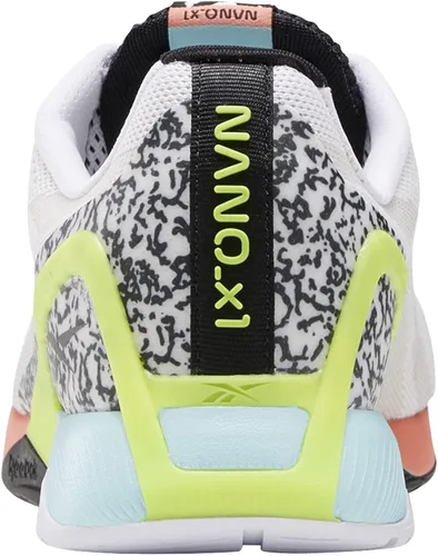 Vista 6 de Reebok Mens Nano X1 FTWR WhiteCORE BlackTwisted Coral