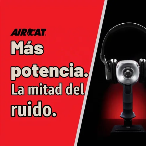 Vista 5 de AIRCAT Herramientas neumáticas 1600-TH-A: Llave de impacto compuesta 1600 ft-lbs - 3/4 pulgadas