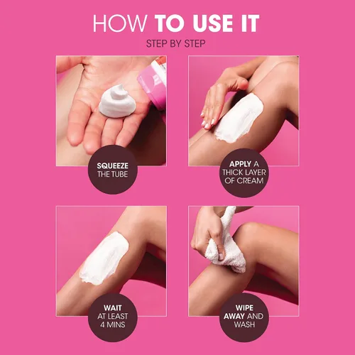 Vista 3 de Nad's Crema depilatoria - Depilación suave y calmante para mujeres - Crema depilatoria sensible para cuerpo y piernas, 5.1 onzas