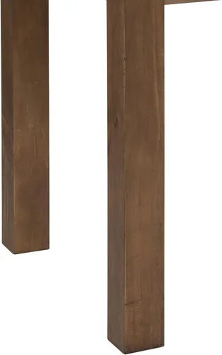 Vista 9 de Merrick Lane Jessamine - Mesa de comedor rectangular de 46 x 30 pulgadas de pino macizo