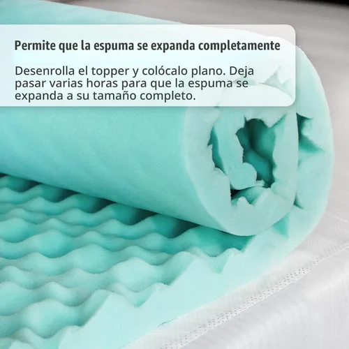 Vista 6 de Duro-Med - Cojín para cama (contorneado), color azul, 552-7945-0000, Azul, 1