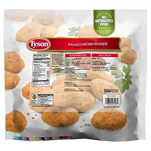 Vista 2 de Evaxo Nuggets de pollo Panko, 5 libras. #B