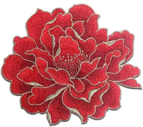 Vista 8 de 2 parches bordados para planchar o coser, flores de mariposa para ropa de bricolaje, chaquetas, jeans, mochilas, sombreros, manualidades