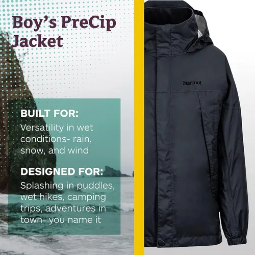 Vista 2 de Marmot Boy 's PrecipChaqueta para hombre