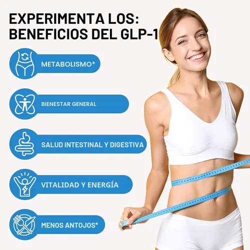Vista 4 de Suplemento GLP-1 - Múltiples prebióticos y probióticos para el apetito y el apoyo metabólico, GLP1 Activate Natural Formula - 90 cápsulas