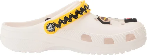 Vista 6 de Crocs Zuecos clásicos unisex para adultos Snoopy Marrón