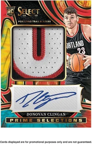 Vista 7 de Mega Box de baloncesto Panini Select NBA 2024-25 - Tarjetas oficiales de intercambio - Premios azules y rojos exclusivos de minoristas, tarjetas e