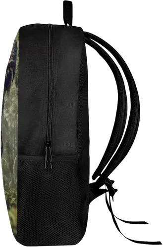 Vista 4 de WELLFLYHOM Mochila para niños de 16 pulgadas, mochila escolar para niñas y niños para 5T-19T, 0 Dinosaurio, Mochilas de mochila