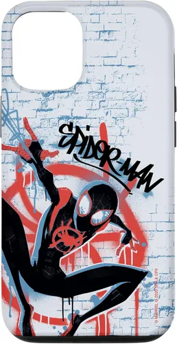 Vista 28 de Marvel Carcasa con graffiti de Spider-Man Into The Spider-Verse para iPhone 17